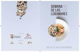SEMANA DE LAS LEGUMBRES - Salamanca€¦ · 2016 es el Año Internacional de las Legumbres. Con esta mención la ONU busca sensibilizar a la sociedad sobre las ventajas nutricionales