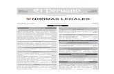 Normas Legales 20111206 - Gaceta Jurídica€¦ · NORMAS LEGALES El Peruano 454428 Lima, martes 6 de diciembre de 2011 MINISTERIO PUBLICO Res. Nº 2429-2011-MP-FN.- Dan por concluido