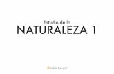 Estudio de la NATURALEZA 1 - nobispacem.com...la obervación aguda de la naturaleza que conlleva a descubrimientos científicos naturales y alimenta la sed del conocimiento y mas descubrimientos