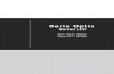 Serie Optix - download.msi.com€¦ · 1 Alinee los cierres del pedestal con el monitor 2 Apriete el pedestal con los tornillos de este 3 Una la base al pie y apriete el tornillo