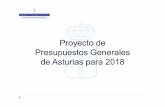 Las grandes cifras - Asturias · Están previstos 4,8 millones para obras de abastecimiento y 14,9 para saneamiento. Se continua con las obras de los accesos al HUCA, PEPA y Zalia.