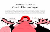 Entrevista a José Domingo...Entrevista a José Domingo Naces en Zaragoza en 1982, pero te mudas muy pronto a Galicia, en tu niñez, y allí te haces como autor. Eso es. Yo vine aquí
