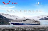 AUSTRALIS - TUI Spain · 2019-06-19 · VENTUS AUSTRALIS Con espaciosas cabinas, todas con vista exterior, los pasajeros podrán gozar de una clara vista de las aguas marinas y los