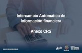 Intercambio Automático de Información financiera Anexo CRS · Temas: 1.- Intercambio de Información Automático 2.- Base Legal Nacional e Internacional 3.- Instituciones financieras