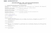 Ejercicio 2015 - Asteamur · Ejercicio 2015 1.- IDENTIFICACIÓN DE LA ENTIDAD ... • 10.638/1ª Fecha de inscripción: • 28/06/2011 Registro: • Servicio de Acreditación e Inspección