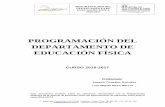 PROGRAMACIÓN DEL DEPARTAMENTO DE EDUCACIÓN FÍSICAiesornia.centros.educa.jcyl.es/sitio/upload/Programacion_Educacion... · PROGRAMACIÓN DEL DEPARTAMENTO DE EDUCACIÓN FÍSICA 2016/2017