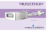SISTEMA DE DESINFECCIÓN DE AGUA...Los purificadores de agua MEGATRON® proveen una dosis ultravioleta en exceso de 30,000 microwatt segundo por centímetro cuadrado (µWSec/cm2),