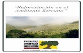 Reforestación en el Ambiente Serrano · IV Algunos comentarios sobre recolección de semillas y su almacenamiento. Página 7 V Tratamientos pregerminativos de las semillas colectadas.