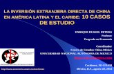 LA INVERSIÓN EXTRANJERA DIRECTA DE CHINA …economia.unam.mx/deschimex/cechimex/chmxExtras/document...2014/08/20  · Comisión Económica para América Latina y el Caribe (CEPAL)