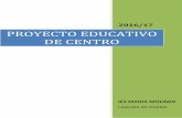 PROYECTO EDUCATIVO DE CENTRO - jcyl.esies-mariamoliner.centros.educa.jcyl.es/sitio/... · En el IES “María Moliner” se imparte toda la ESO. En el curso 2015-16 se introdujo el