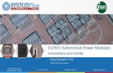 Innovations and trends · 2018-11-26 · ©2018 by System Plus Consulting | IMAPS 2018 1 22 Bd Benoni Goullin 44200 NANTES - FRANCE +33 2 40 18 09 16 info@systemplus.fr EV/HEV Automotive