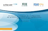 Pablo Sanabria coordinador€¦ · Avances y retos de la evaluación de políticas públicas en gobiernos subnacionales Pablo Sanabria (coordinador) ISBN 978-607-9367-60-2 9 786079