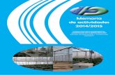 Memoria de actividades 2014/2015 · MEMORIA DE ACTIVIDADES 2014-2015 FUNDACIÓN FINCA EXPERIMENTAL UAL -ANECOOP AC0105CIT 2 1. INTRODUCCIÓN. El Centro de Innovación y Tecnología,
