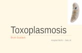 Toxoplasmosis - fmed.uba.ar · • Puede originarse cuando la madre adquiere la enfermedad durante el embarazo o a 1 a 2 meses antes. • En general es asintomática • 10-24 s EG: