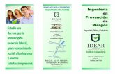 Ingeniería en Prevención de Riesgos€¦ · Mariano Matamoros 1174 Centro, Monterrey, N.L. C.P. 64720 (81) 82183380 secretaria@idear.edu.mx R.V.O.E. AL-IV 106/2014 Otorgado por