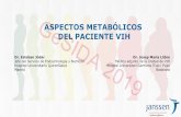 ASPECTOS METABأ“LICOS DEL PACIENTE VIH ASPECTOS METABأ“LICOS DEL PACIENTE VIH GeSIDA 2019. Weight gain