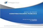 MANUAL DEL PROCESO CONTRATACIÓN PÚBLICA · 2020-06-01 · proceso, la Dirección de Contratación Pública deberá verificar si los bienes, obras y servicios constan o no en el