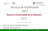 Proceso de Certificación 2017 - Instituto Nacional de ... · FORMATO DE TRIAGE . Proceso para aceptación de pacientes ambulatorios, de urgencias y consulta externa . FORMATO DE