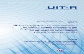 Alfabeto telegráfico para comunicaciones de datos mediante … · 2014-06-23 · Recomendación UIT-R M.2034 (02/2013) Alfabeto telegráfico para comunicaciones de datos mediante