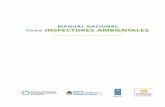 MANUAL NACIONAL PARA INSPECTORES AMBIENTALES · 2020-05-03 · Este Manual se ha elaborado en el marco del Proyecto PNUD ARG 08/014 “Apoyo al Desarrollo de Capacidades de ... 2.1.