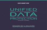 UNIFIED - Arcserve€¦ · seguridad de Linux Tarea de replicación Tarea de replicación PLAN 3 8 | Resumen de la solución Unified Data Protection Reinvención de la protección