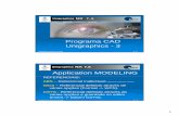 Programa CAD Unigraphics 3-1.pptfonseca/ProjFim/CADUnx3_1Cor.pdf8 7.5 MODELING MODELING –– SweepSweep “Guide” rectângulo Início “Guide” “Guide” com início em qualquer