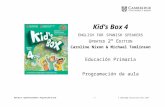 Kid’s Box 3€¦  · Web viewExtra activity 2: Word puzzles. CO. CO/EE. EE GG. PG. Ind. P CL/CMCT. CL. CL TB. Caderno Unidade 4: After school club. Sesión 5, PB e AB páxina 40