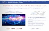 XXXIV Reunión Anual de Investigación - gob.mx · 2019-05-13 · Investigación Médica en Enfermedades Neurológicas, CMN siglo XXI, IMSS, 3Departamento de Neurocirugía, Instituto