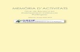 MEMÒRIA D’ACTIVITATSgrupsderecerca.uab.cat/greip/sites/grupsderecerca... · Organitzat por Grup GREIP. 17-18 de gener de 2019. (Llibre en elaboració) – Taula rodona amb el Dr.