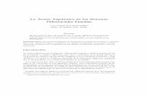 La Teor´ıa Algebraica de los Sistemas Diferenciales Linealespersonal.us.es/narvaez/narvaez-ema.pdf · 1 Aspectos algebraicos de los sistemas lineales de ecuaciones en derivadas