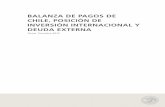 BALANZA DE PAGOS DE CHILE, POSICIÓN DE INVERSIÓN … · 2016-03-17 · Principales resultados de la Balanza de pagos, Posición de inversión internacional y Deuda externa Respecto