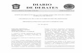 DIARIO DE DEBATES€¦ · toluca, mÉxico, octubre 11 de 2018 sesiÓn deliberante de la “lx” legislatura del estado libre y soberano de mÉxico celebrada el dÍa 11 de octubre