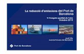 Lareducciód’emissions del Port de Barcelona ... 2019/08/03  · Estada a port 1. Emissions de l’activitat portuària 1. Emissions de l’activitat portuària EMISSIONS DE NOx
