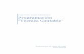 Programación “Técnica Contable”ieslloixa.edu.gva.es/Documentos/departamentos/CF/teccon.pdf · Programación “Técnica Contable” Ciclo Gestión Administrativa Profesora Ana