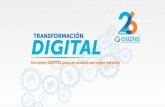 Presentación de PowerPoint - Osiptel · Transformación Digital, el cual expresa seis directrices de forma sencilla y entendible tanto para los usuarios como para los colaboradores
