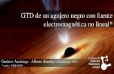 GTD de un agujero negro con fuente electromagnética no lineal*hidalgo/segundo_taller_es_files/... · 2014-08-08 · GTD de un agujero negro con fuente electromagnética no lineal*