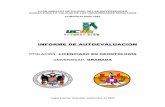 INFORME DE AUTOEVALUACION - UGRodonto/informe_autoevaluaci_n_odontolog_a.pdf · 2.1.1 Siguiendo las directrices básicas del ministerio, que eran inamovibles, se elaboro el plan de