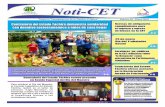 Noti-CET · 6 “Noti-CET” / Quincenario Institucional - Edición 93 - Enero 2018 Una Producción Más de la División de Imagen Corporativa y Eventos Especiales de la Contraloría