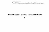 DERECHO CIVIL MEXICANO · Derecho Civil -32 . 450 DERECHO CIVIL MEXICANO . . ú11ls. . ( Páj!s'. · 82. Prueba de la existencia de las leyes y jurisprudencia ex· ...