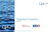 Presentación de PowerPoint - ISA€¦ · © TODOS LOS DERECHOS RESERVADOS POR INTERCONEXIÓN ELÉCTRICA S.A. E.S.P. Presentación Corporativa Junio 2018