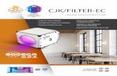 CJK/FILTER-EC · cjk/filter-ec unidades purificadoras de aire · purifica aire interior · diferentes etapas de filtrado · cÁmara germicida uvc · ideal para comercios