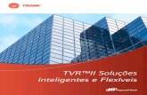 TVR™II Soluções Inteligentes e Flexíveis€¦ · Solução ideal para todo tipo de edificação É com imenso prazer que apresentamos o novo sistema de condicionamento de ar