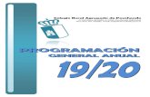 Programación General Anual - Castilla-La Manchacra-pozohondo.centros.castillalamancha.es/sites/cra... · 2019-11-07 · Colegio Rural Agrupado de Pozohondo – Carretera de Hellín,
