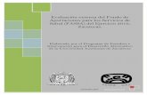 Evaluación externa del Fondo de Aportaciones para los ... · SSZ Servicios de Salud de Zacatecas SWIPPS Sistema Web de Integración Programática Presupuestal de la Secretaría de