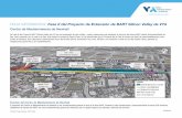 HOJA INFORMATIVA: Fase II del Proyecto de Extensión de ... · nará hasta 200 vagones de tren BART. • Taller de mantenimiento de vehículos - El taller de man-tenimiento de vehículos