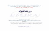 Revista Electrónica de Educación y Formación Continua de …campus.usal.es/~efora/efora_03/monografico_efora_03.pdf · 2009-10-21 · característicos de los paradigmas positivistas