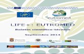 LIFE+: EUTROMED · Boletín científico-técnico Septiembre 2014 1 LIFE+: EUTROMED Boletín científico-técnico Septiembre 2014