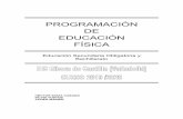 PROGRAMACIÓN DE EDUCACIÓN FÍSICA · Desde que en el 2001 Castilla y León adquiriera competencias en materia educativa no universitaria, han sido varios los documentos que han