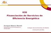ICO Financiación de Servicios de Eficiencia Energéticaafistorage.blob.core.windows.net/afi-libre-colegioeconomistas/Docu… · 2 Naturaleza, finalidad y funciones Agencia Financiera