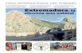 FERIA INTERNACIONAL DEL TURISMO · 2020-01-22 · Especial I Feria Internacional del Turismo MIÉRCOLES el Periódico Extremadura 22 DE ENERO DEL 2020 27 E xtremadura lleva a la edi-ción